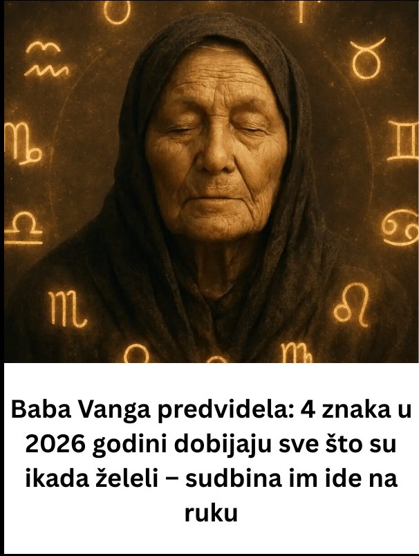 Baba Vanga predvidjela: 4 horoskopska znaka koja će 2026. godine ostvariti svoje želje