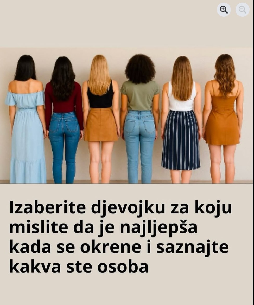 Odaberite djevojku koja vam je najljepša kada se okrene – vaš izbor otkriva duboku istinu o vašem karakteru