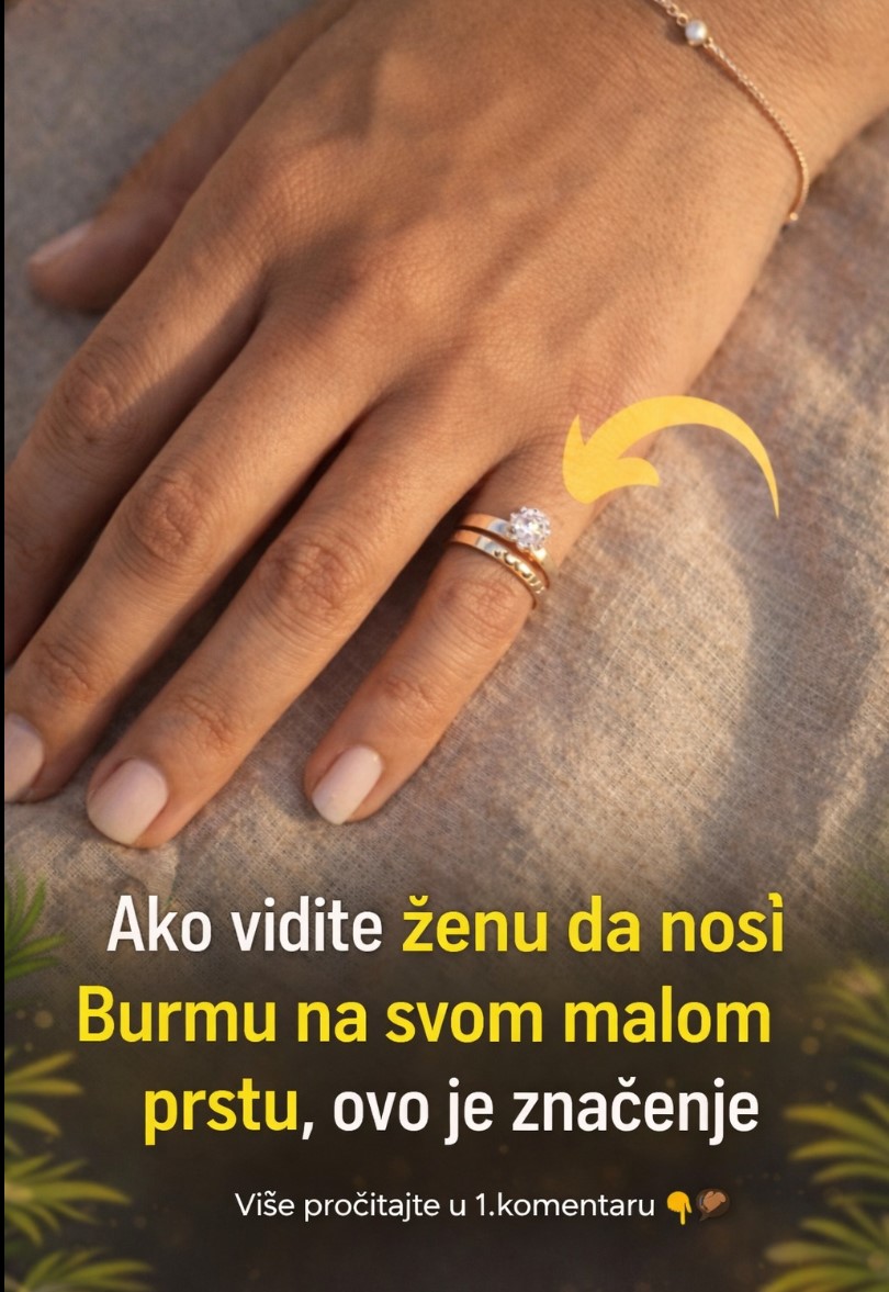 Šta znači kada žena nosi prsten na malom prstu