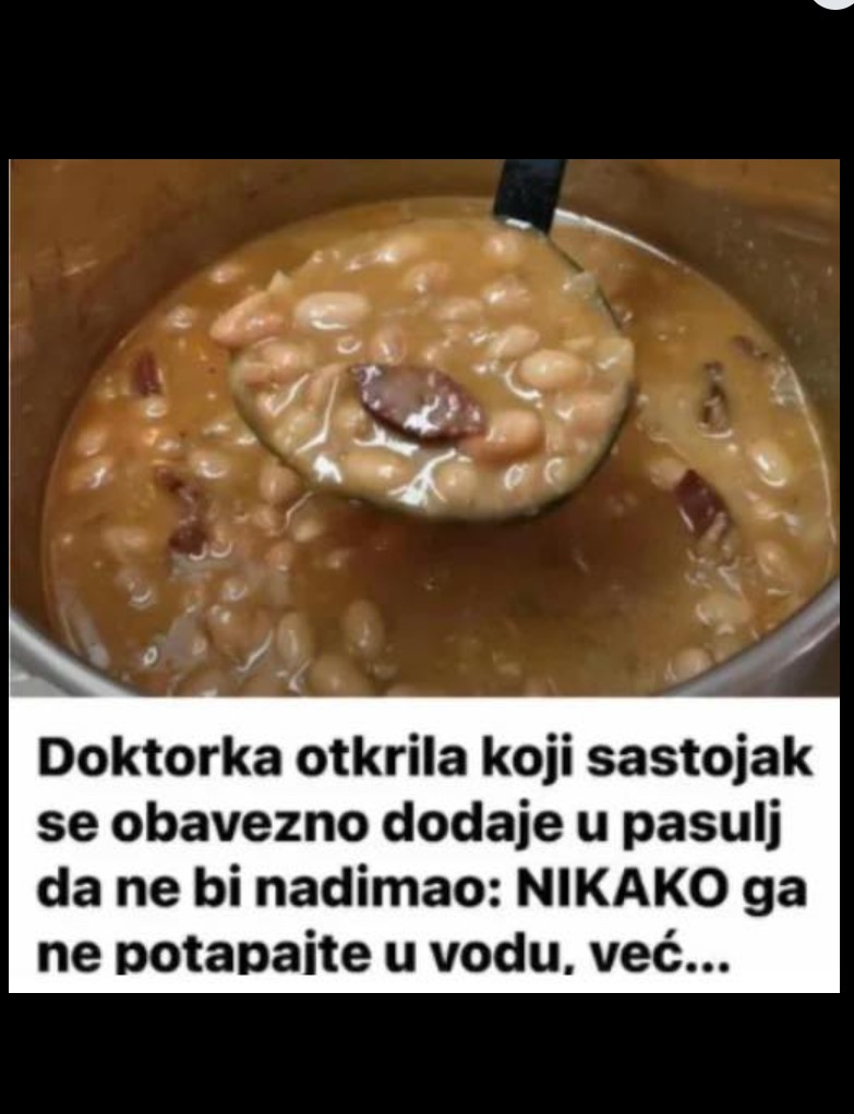 Kako pripremiti pasulj da ne nadima: savjeti doktorke za lakšu probu