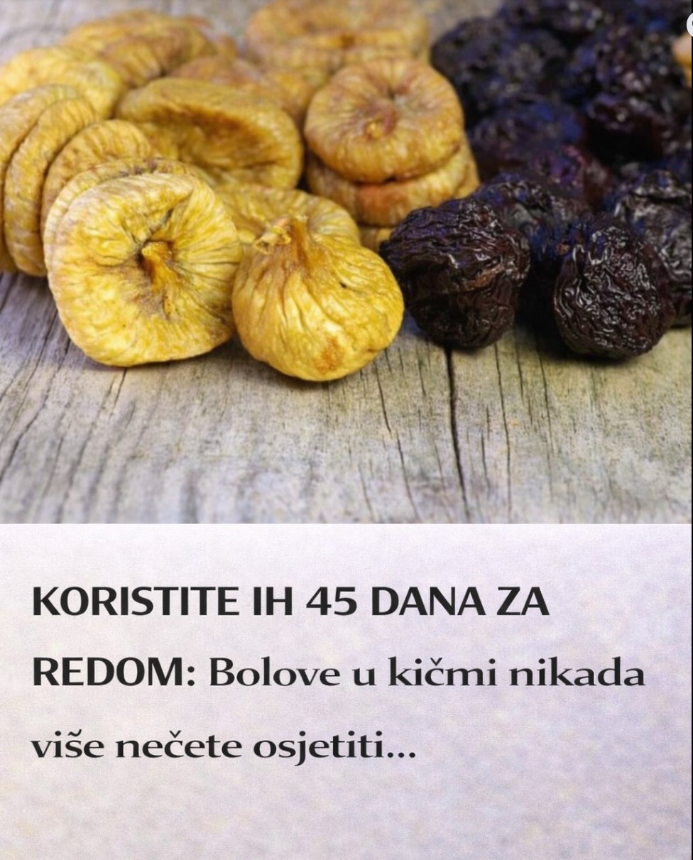 Suho voće i zdravlje kičme: Može li jednostavna večernja navika pomoći kod bolova u leđima