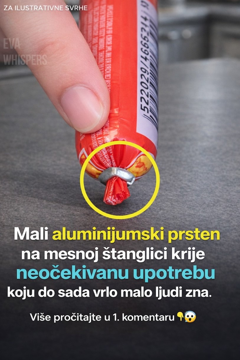 Mali aluminijumski prsten na kobasicama nije beskoristan: evo čemu zaista služi