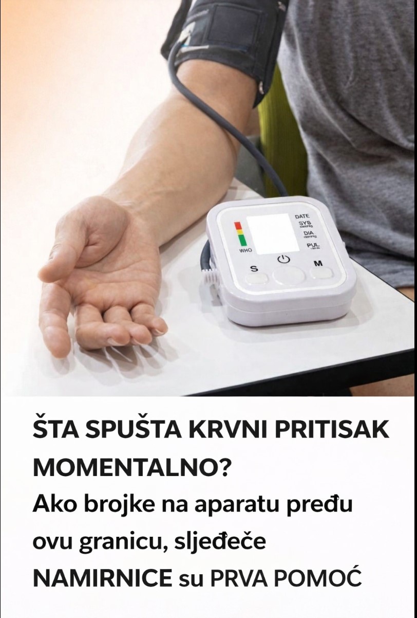 Prirodni načini za brzo snižavanje krvnog pritiska: Namirnice i savjeti za zdravlje srca