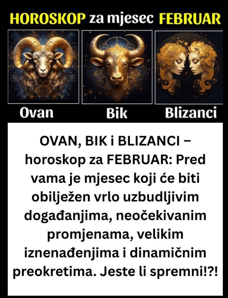 Horoskop za veljaču: Ovan, Bik i Blizanci pred mjesec velikih promjena i važnih odluka