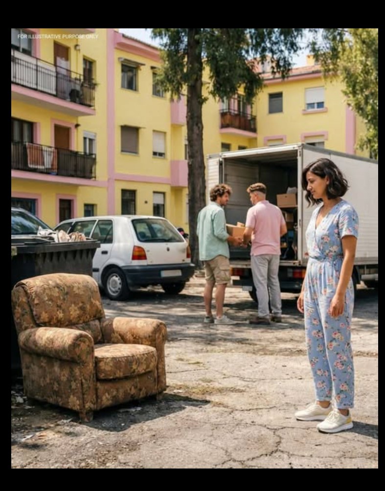 Fotelja pored kontejnera krila je neočekivano iznenađenje: priča o poštenju, sreći i drugoj šansi