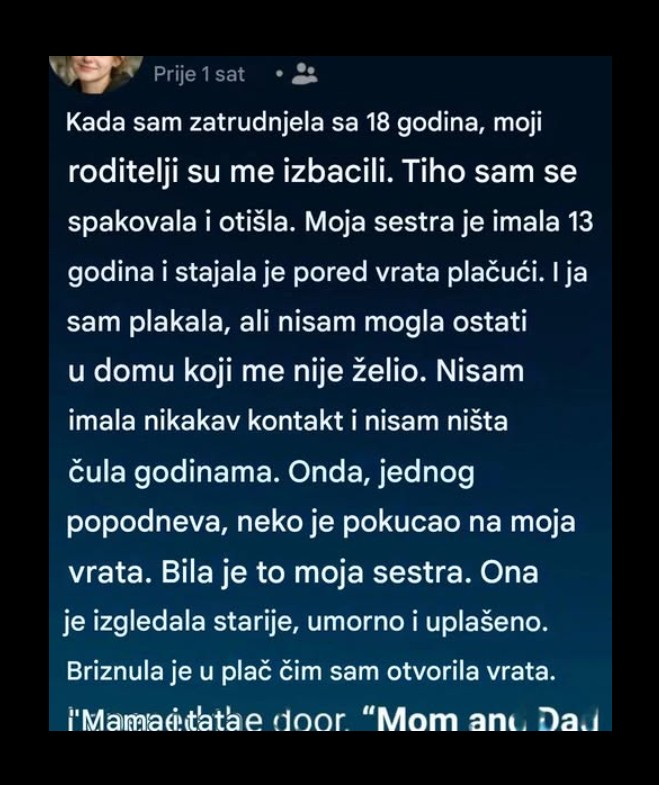 Tišina na pragu: priča o izgubljenom i ponovo pronađenom porodici