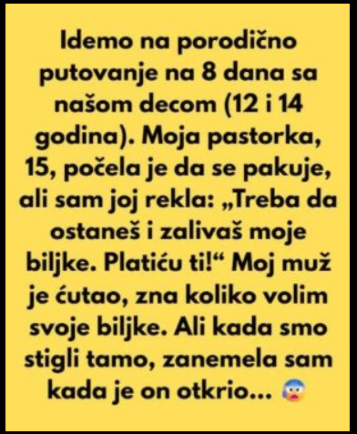 „Isključila sam svoju pastorku sa porodičnog putovanja“