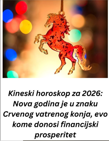 KlNESKl H0R0SK0P ZA 2026: Nova godina će biti sretna za ove znakove, evo kome donosi financijski preokret….