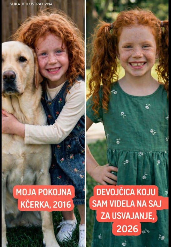 Moja ćerka je imala samo 6 godina kada smo je izgubili — deset godina kasnije, ugledala sam devojčicu koja je bila njena kopija