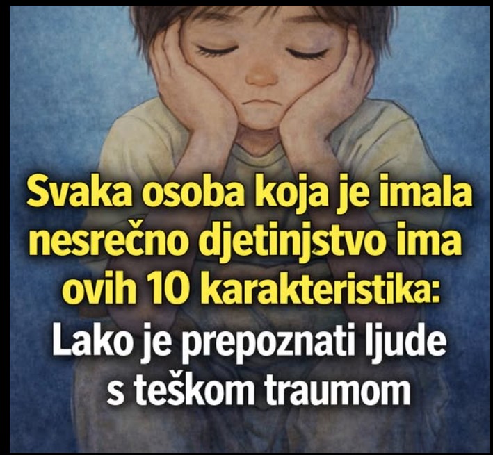 Ožiljci iz djetinjstva koji oblikuju život