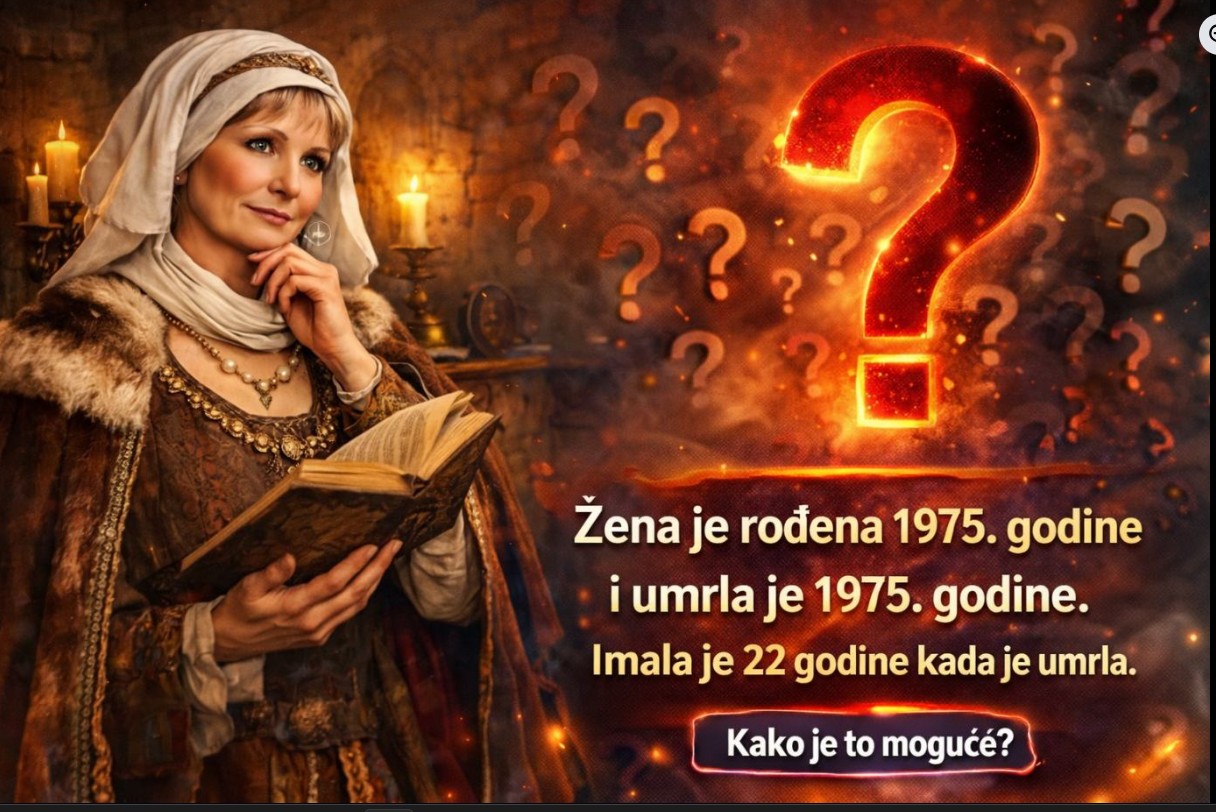 Zagonetka koja je zbunila internet: Kako je žena rođena i umrla iste „godine“?