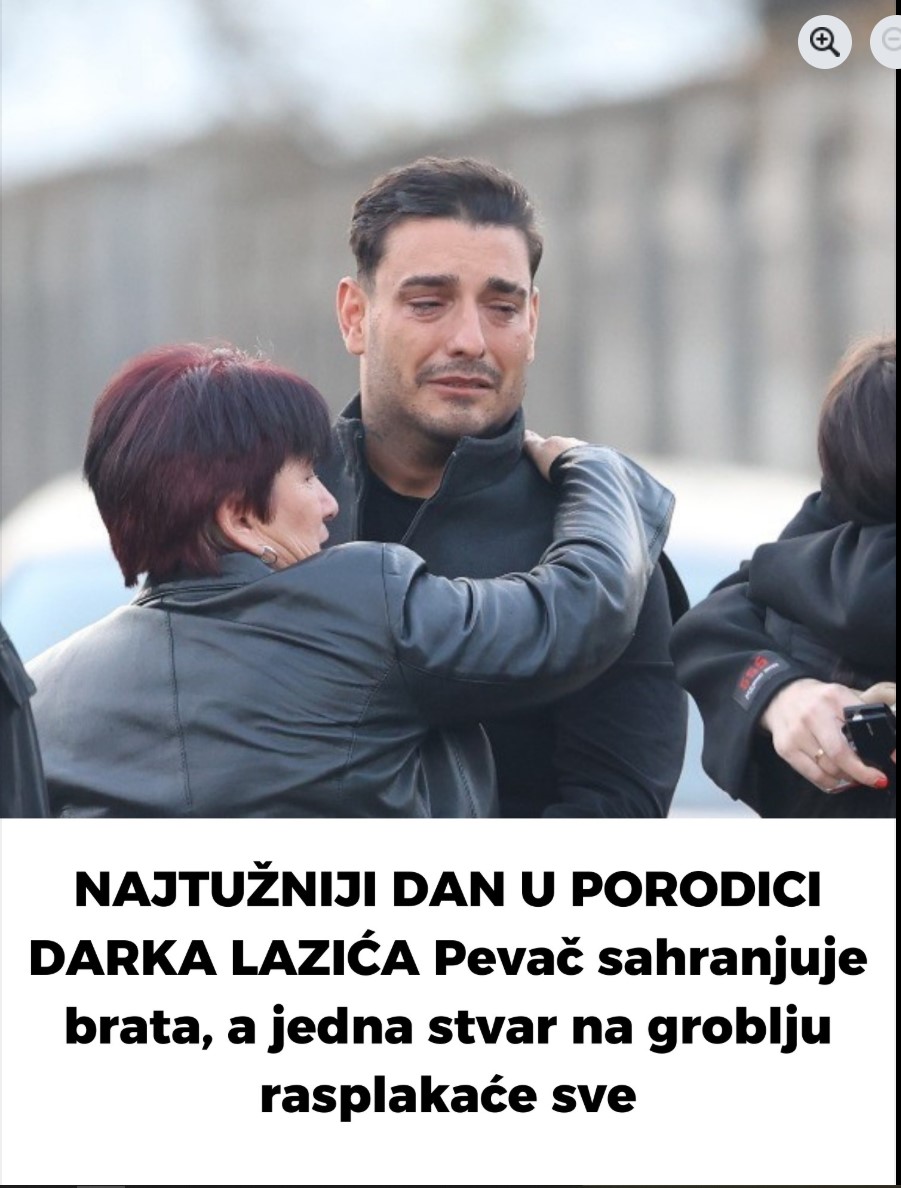 Dan tuge u Brestaču: porodica i prijatelji ispraćaju Dragana Lazića na večni početak