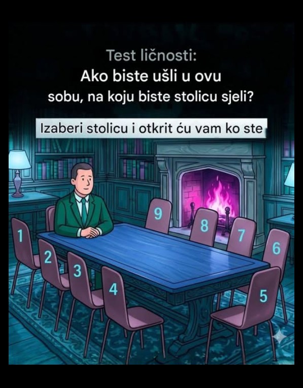 Šta tvoja stolica otkriva o tebi: mali izbori, velika otkrića