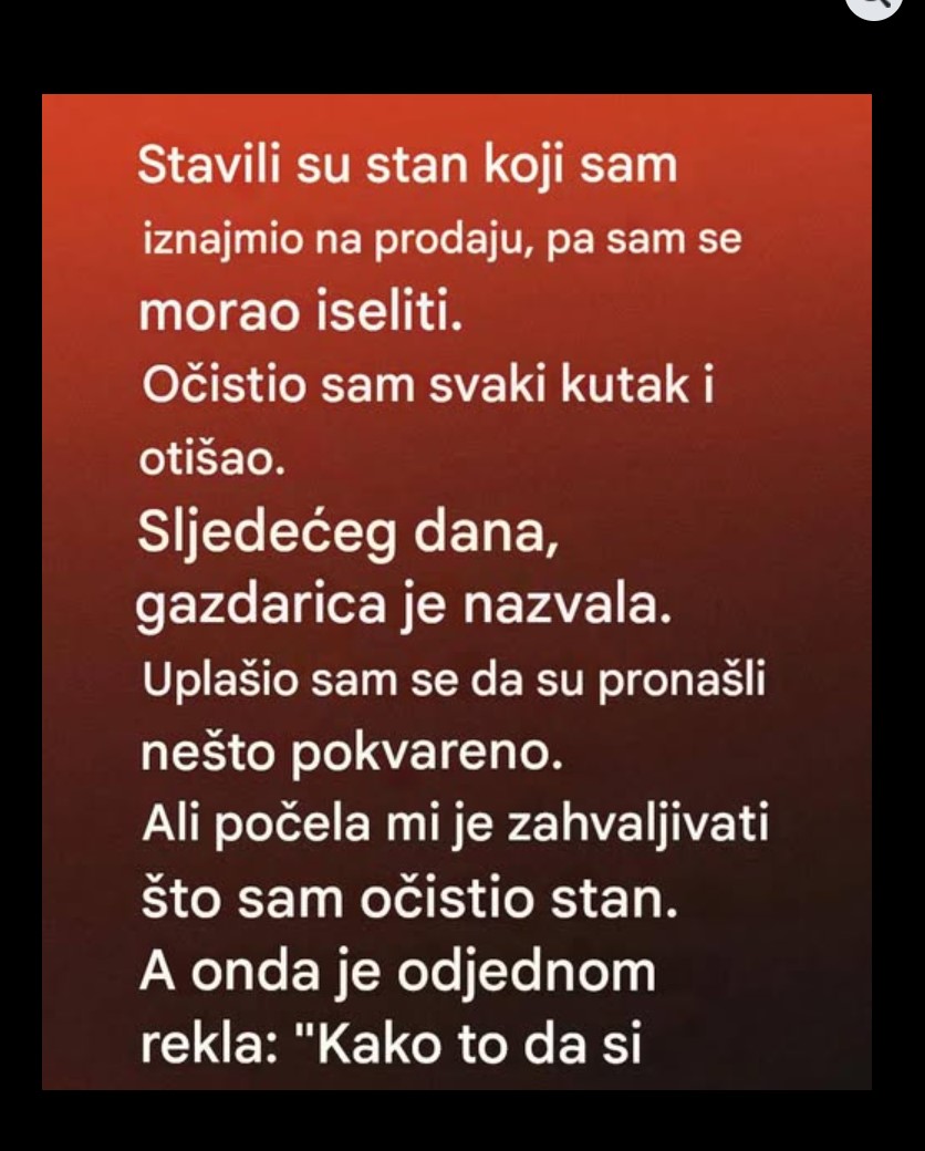 Jedan mali gest pri iseljenju: kako je čišćenje stana ostavilo snažan utisak