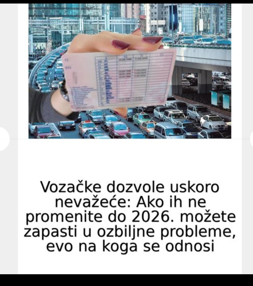 Zamena vozačke dozvole do 2026: Sve što trebate znati da izbjegnete probleme