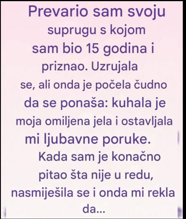 Kada ljubav izabere mir: Lekcija o praštanju i istinskoj posvećenosti