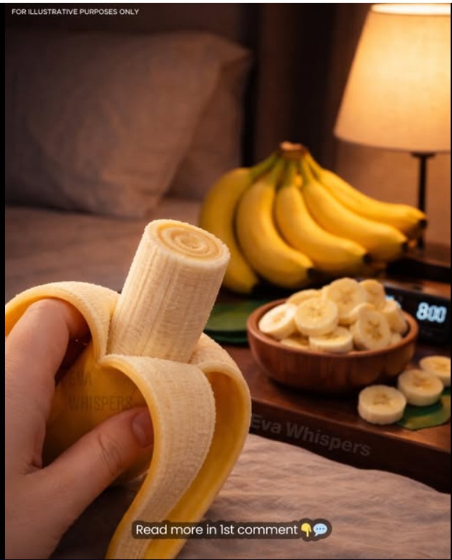 Šta se dešava u telu kada pojedete bananu pre spavanja: Prirodni trik za bolji san