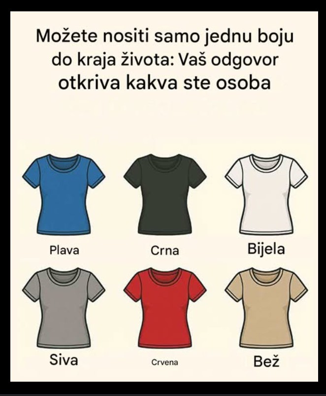 Boja koju nosiš otkriva ko si: izbor koji menja sve