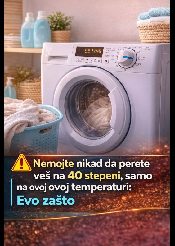 Nemojte nikad da perete veš na 40 stepeni: Evo na kojoj temperaturi odjeća zaista ostaje duže nova