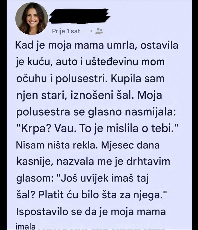 Nasmejali su se onome što sam dobila — a onda su poželeli da im vratim