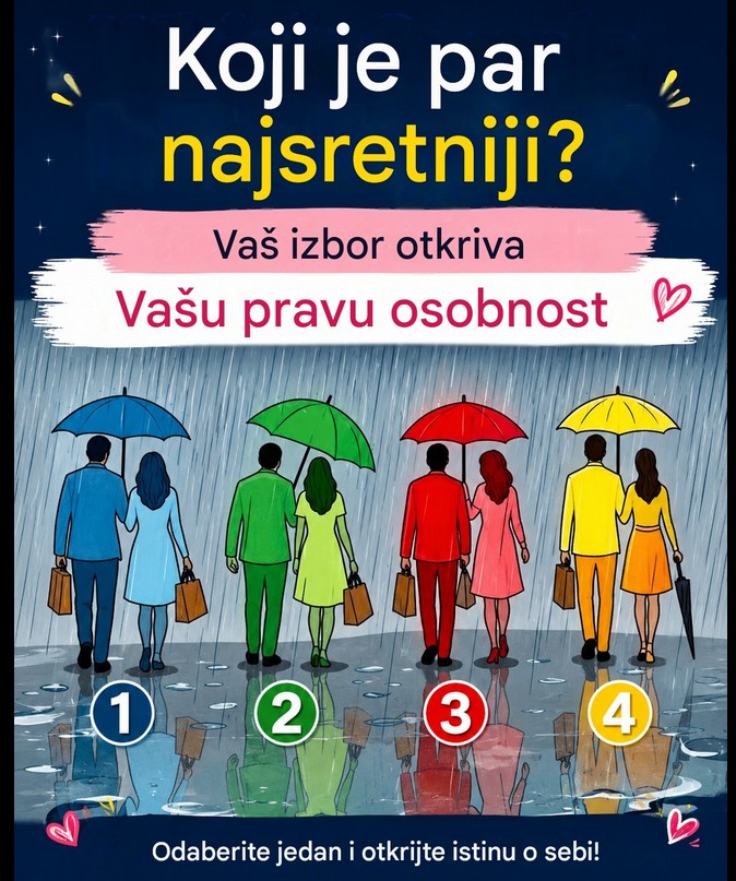 Koji par je najsrećniji? Izbor otkriva skrivene osobine vaše ličnosti i ljubavnu sudbinu