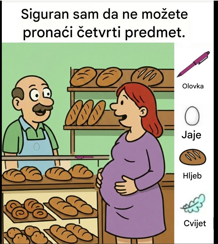 Možete li pronaći olovku, jaje, hleb i cvet? Vizuelna mozgalica koja je zbunila internet