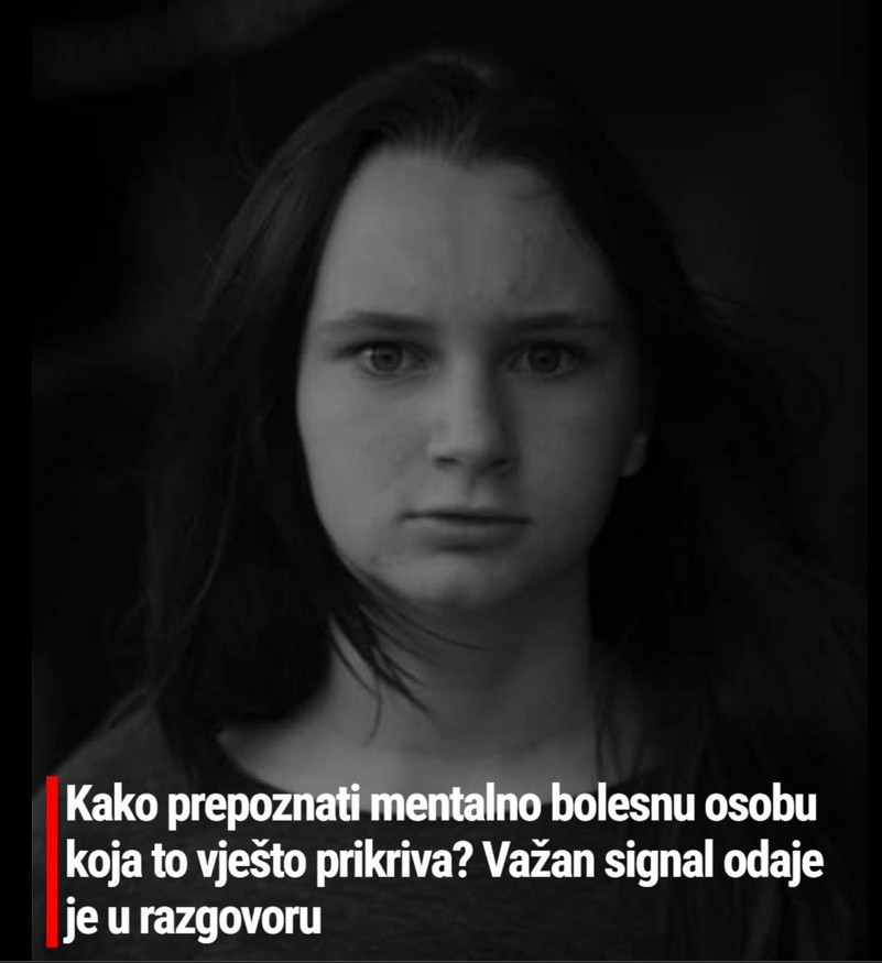 Kako prepoznati osobu koja vješto skriva mentalne probleme: Važan signal odaje je u razgovoru