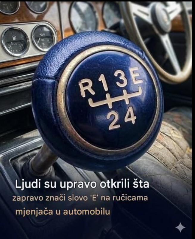 Mnogi vozači ne znaju šta znači slovo „E“ na ručici mjenjača: Evo čemu zapravo služi