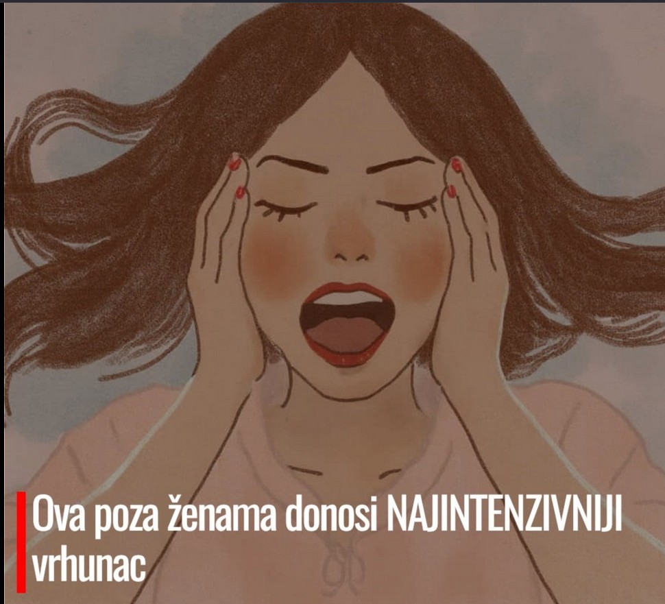 Ova poza ženama donosi NAJINTENZIVNIJI vrhunac