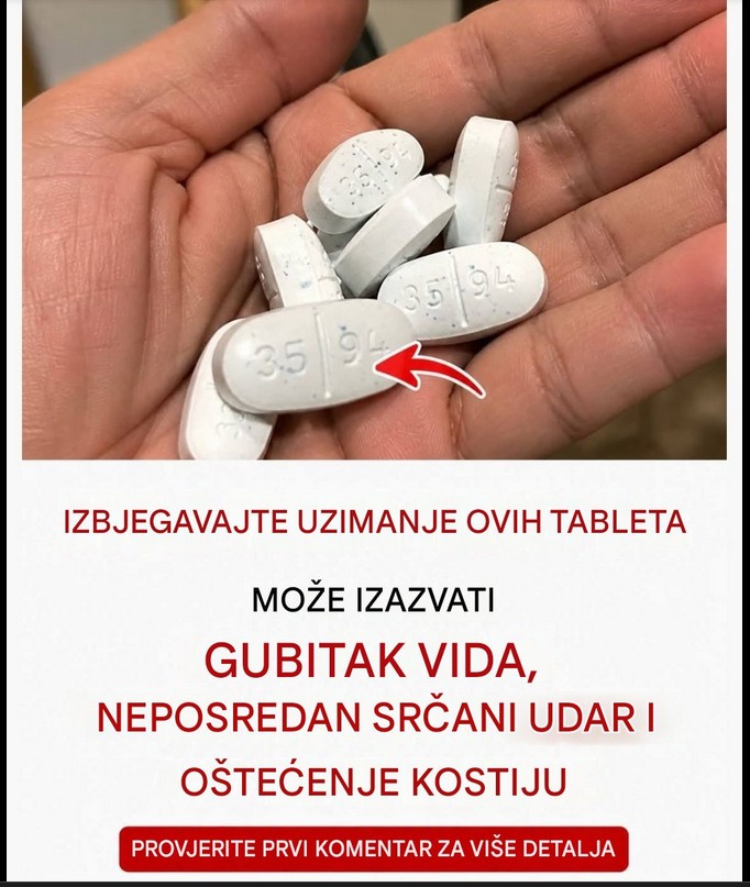 Upozorenje! Ove tablete mogu izazvati pojavu krvnih ugrušaka, trombozu i srčani udar