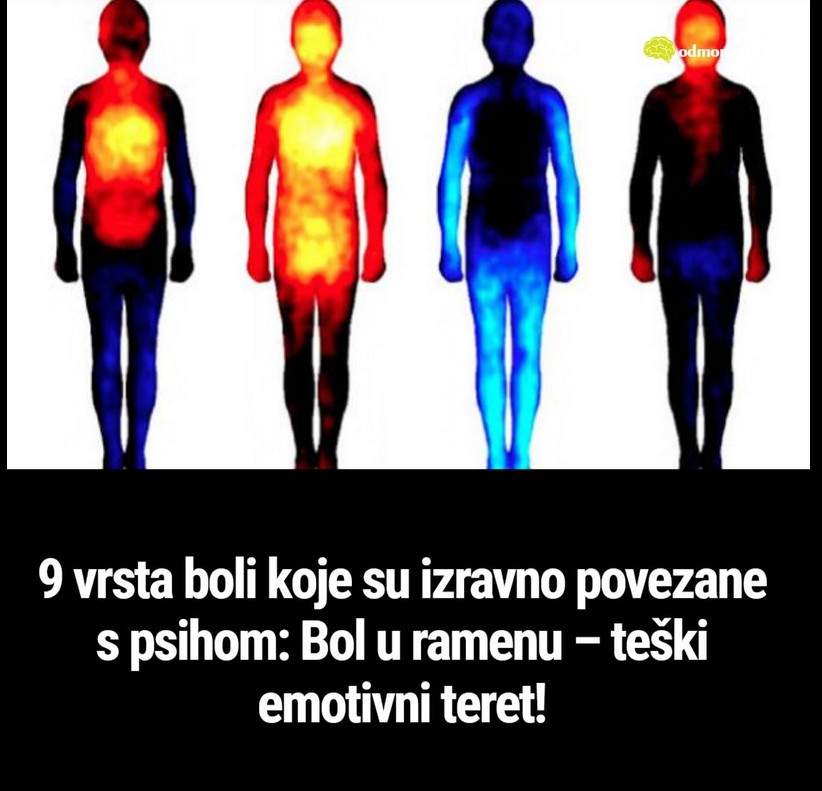 9 vrsta bola koje su direktno povezane sa psihom: Bol u ramenima označava težak emotivni teret!