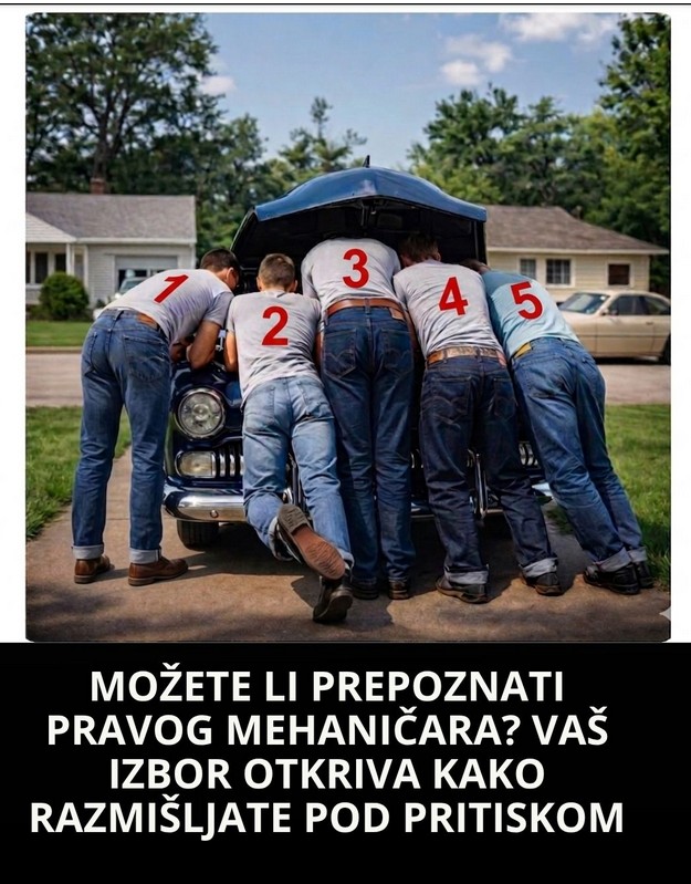 Možete li prepoznati pravog mehaničara? Vaš izbor otkriva kako razmišljate pod pritiskom