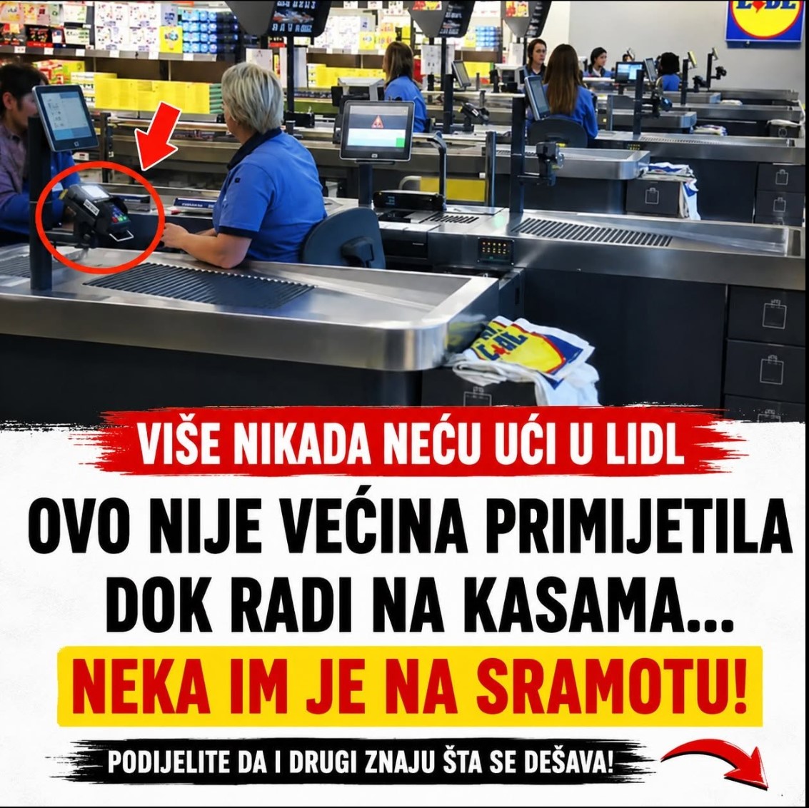 Kamere na kasama i prava radnika: šta zapravo stoji iza rasprave o nadzoru u trgovinama