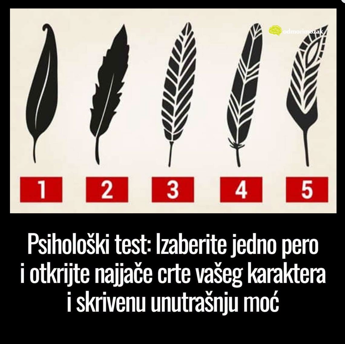 Psihološki test: Izaberite jedno pero i otkrijte najjače crte vašeg karaktera i skrivenu unutrašnju moć