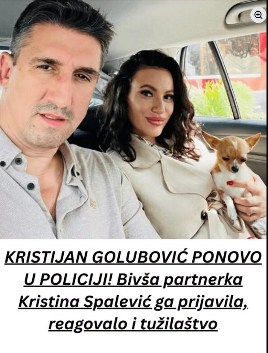 Kristijan Golubović ponovo u centru pažnje: Bivša partnerka prijavila slučaj nadležnim organima