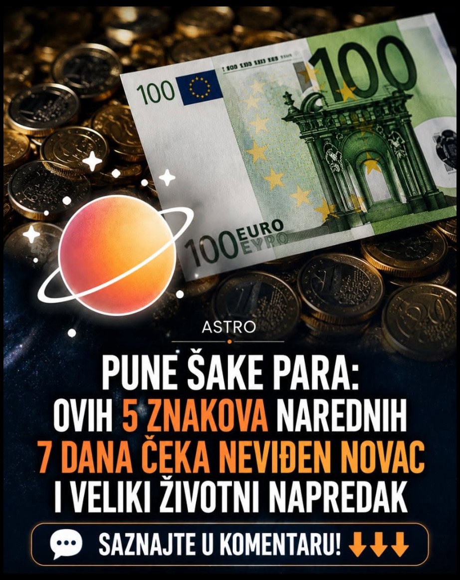 Ovih 5 Horoskopskih Znakova Očekuje Finansijski Napredak u Narednih Sedam Dana: Da Li Ste Među Njima?