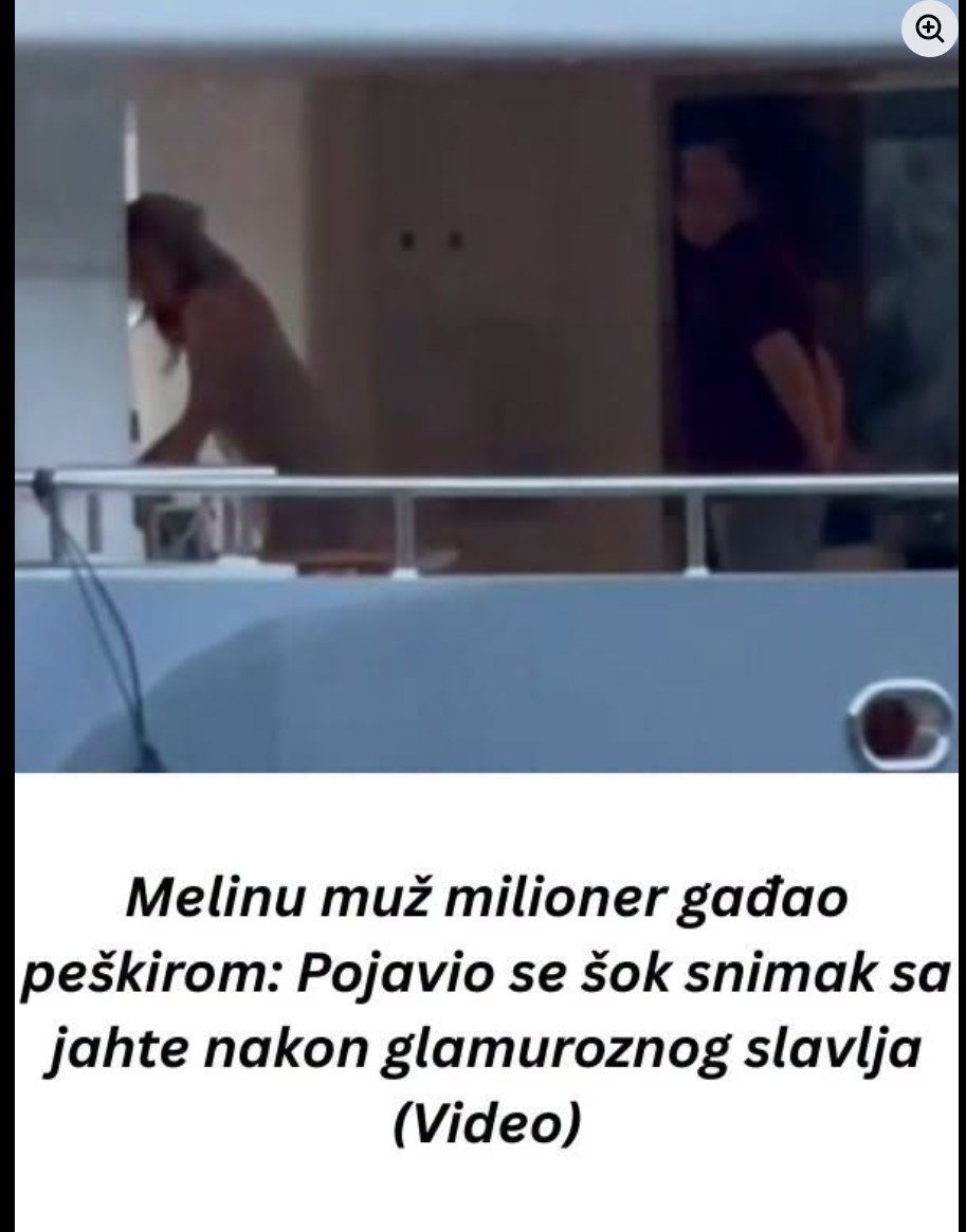 Šokantni snimak sa jahte: Isplivao detalj nakon glamuroznog slavlja koji je zaprepastio javnost