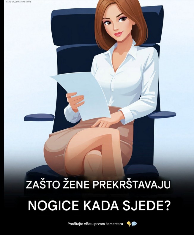 Tihi jezik sedenja: Šta poza sa prekrštenim nogama zaista govori o vama