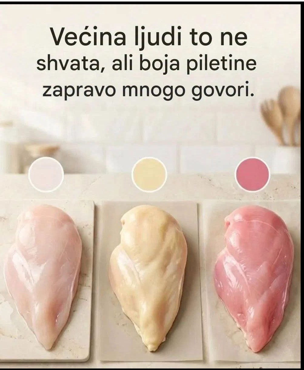 Žuta ili bleda piletina: Šta boja mesa zaista govori o kvalitetu i načinu uzgoja?