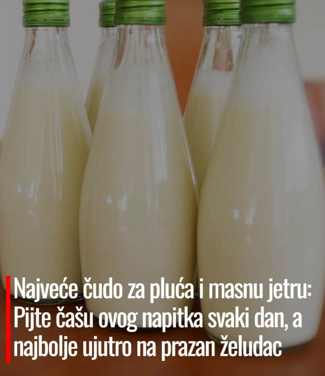 Najveće čudo za pluća i masnu jetru: Pijte čašu ovog napitka svaki dan, a najbolje ujutro na prazan želudac