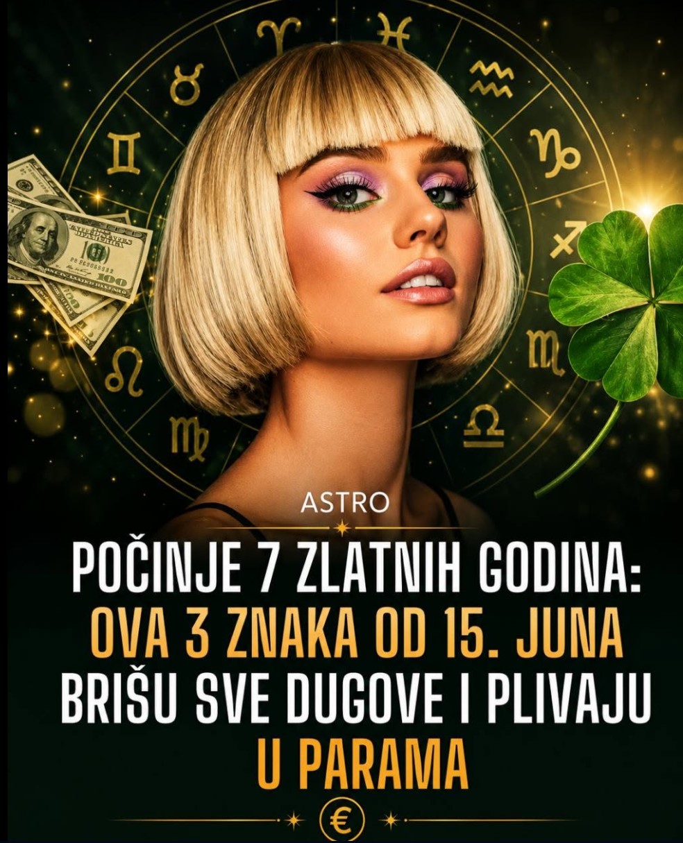 Počinje period finanskih promjena: Ova 3 horoskopska znaka od 15. juna očekuju nove prilike i veću stabilnost