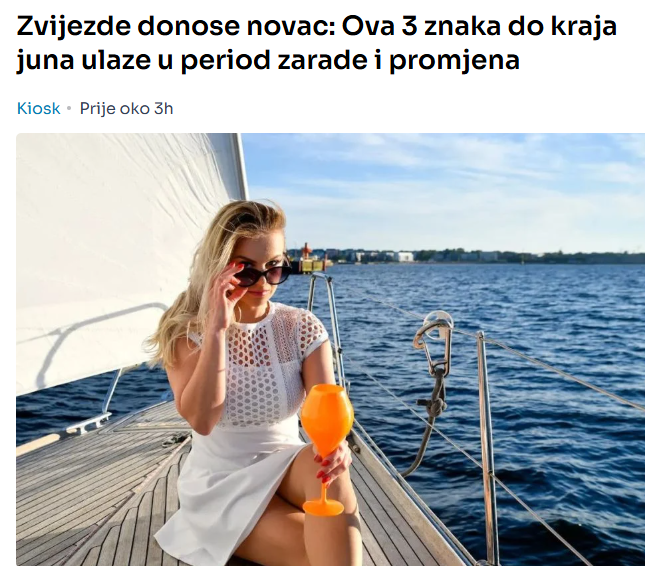 Zvijezde donose novac: Ova 3 znaka do kraja juna ulaze u period zarade i promjena