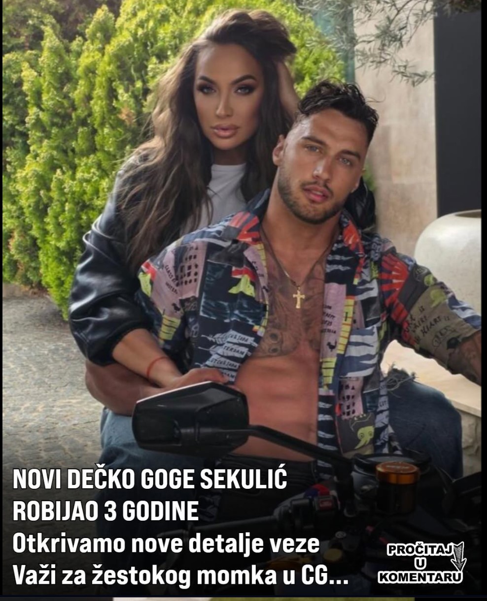 Novi partner Goge Sekulić pod lupom javnosti: Detalji iz prošlosti koji su iznenadili mnoge
