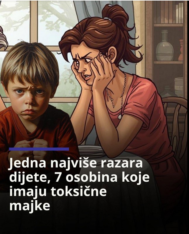 7 osobina koje imaju toksične majke: Jedna najviše razara dječiju dušu