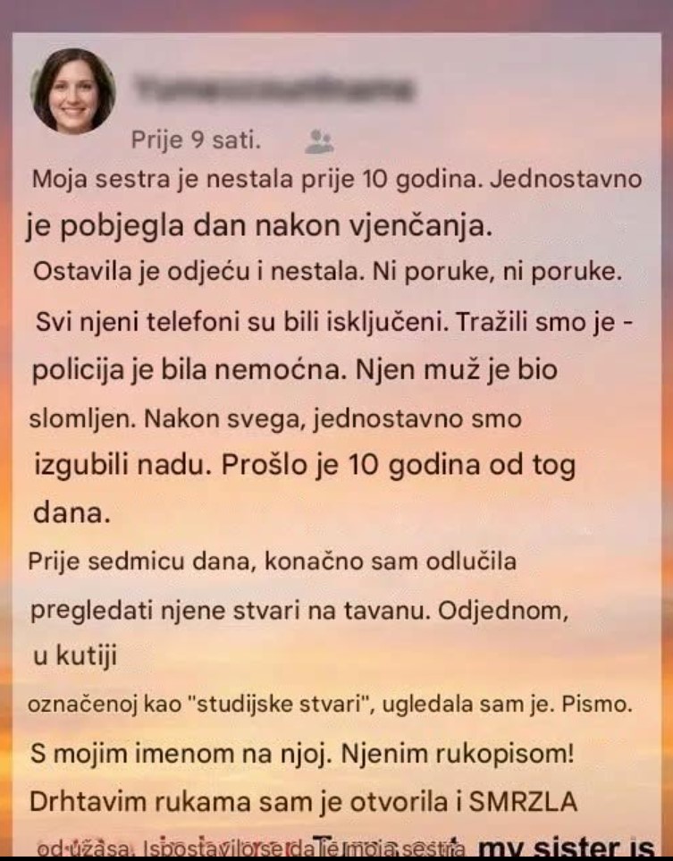 Deset godina tišine, nejasnoće i bola