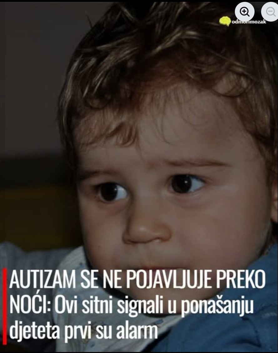 Rani znaci autizma kod djece: šta roditelji treba da znaju