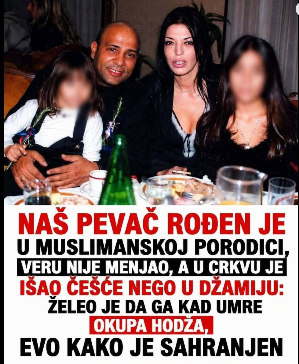 Naš pevač rođen je u muslimanskoj porodici, veru nije menjao, a u crkvu je išao češće nego u džamiju: Želeo je da ga kad umre okupa hodža, evo kako je sahranjen
