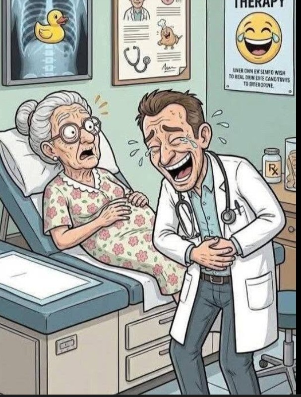 Starija gospođa kod doktora – vic sa neočekivanim obrtom 😄