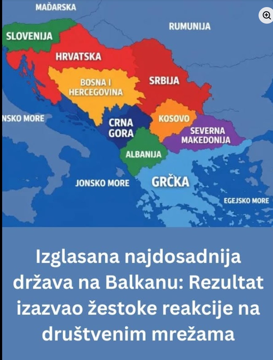 Izglasana najdosadnija država na Balkanu: Rezultat izazvao žestoke reakcije na društvenim mrežama