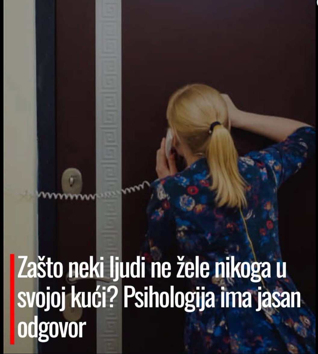 Zašto neki ljudi ne žele nikoga u svojoj kući: Psihologija ima jasan odgovor